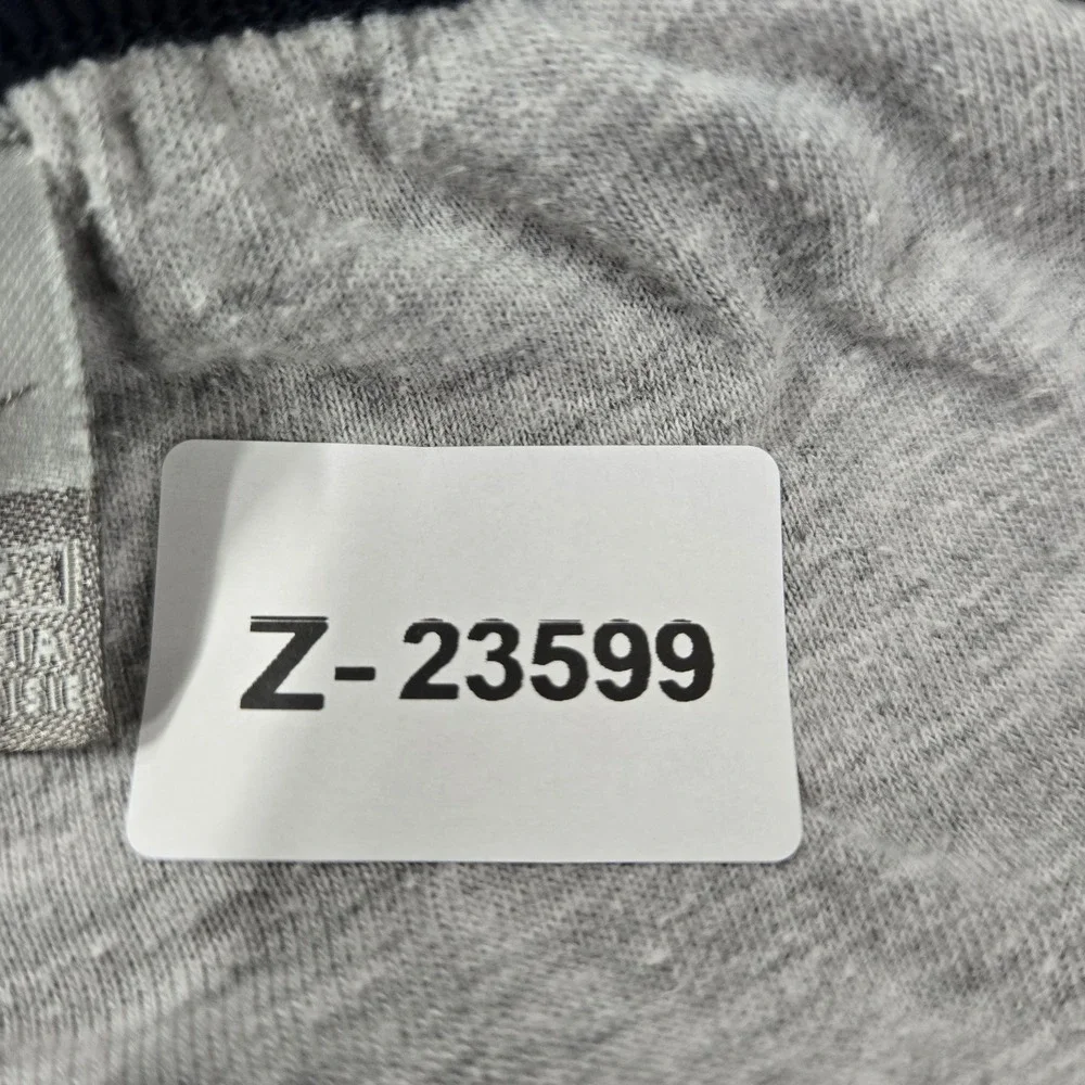 VINTAGE Nike Men Activewear Pants 2XL Navy Windbreaker Lined Logo Y2K READ